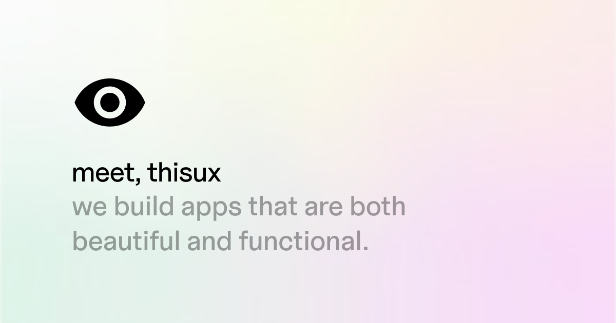 ThisUX – Design Studio